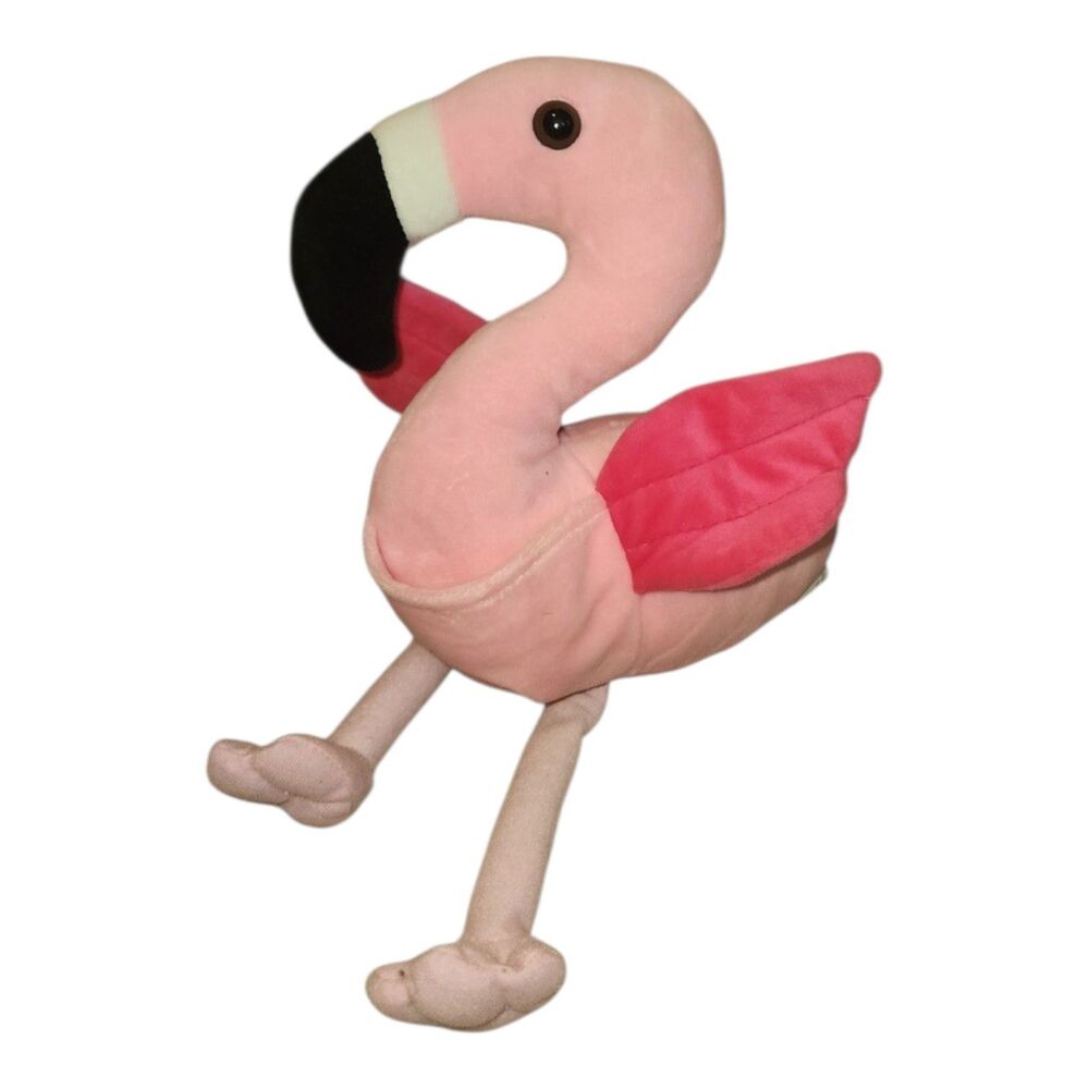 Flamingo Plush By Fun Stuff Pocket Front
